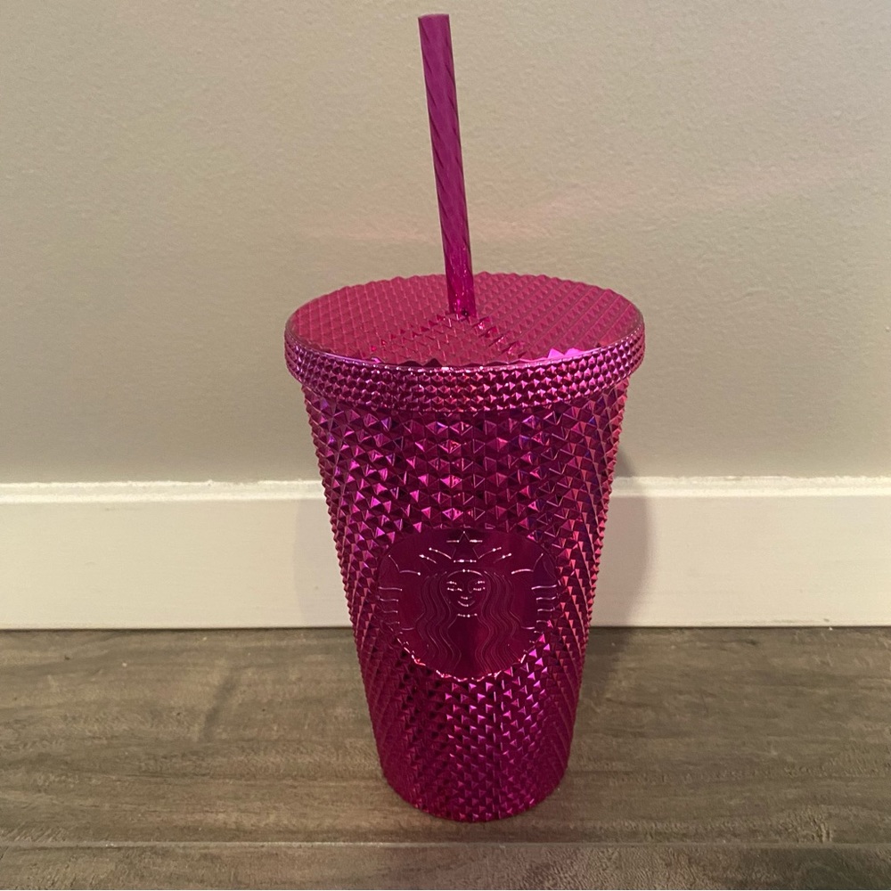 Starbucks Holiday 2022 Metallic Sangria Bling Cup - 16 oz